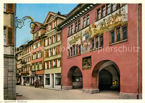 AK / Ansichtskarte Appenzell_IR Rathaus Appenzell IR