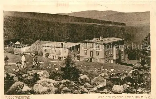 AK / Ansichtskarte Schlesische Baude Gasthaus Riesengebirge Schlesische Baude