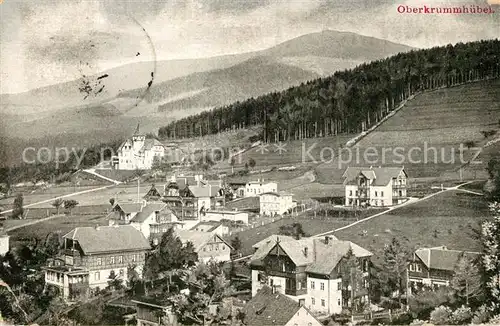 AK / Ansichtskarte Oberkrummhuebel Panorama Oberkrummhuebel