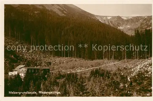 AK / Ansichtskarte Melzergrundbaude Panorama Melzergrundbaude