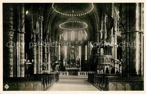 AK / Ansichtskarte Budapest Kroenungskirche Altar Budapest