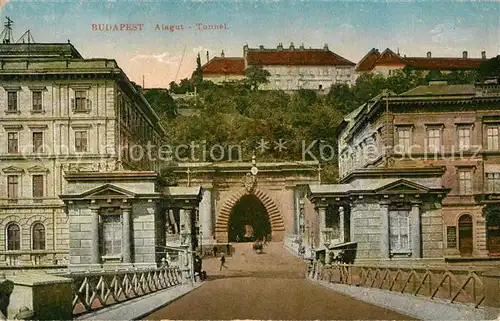 AK / Ansichtskarte Budapest Alagut Tunnel Budapest