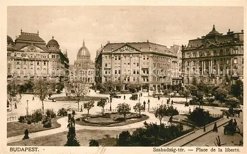 AK / Ansichtskarte Budapest Freiheitsplatz Budapest