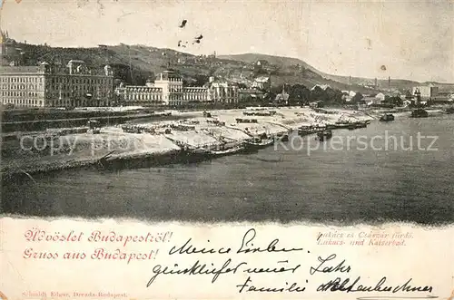 AK / Ansichtskarte Budapest Lukacs Kaiserbad Budapest