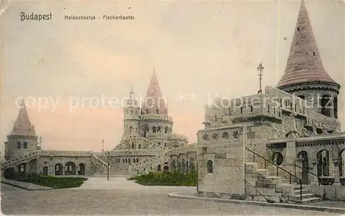 AK / Ansichtskarte Budapest Fischerbastei Budapest