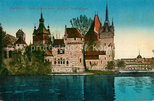 AK / Ansichtskarte Budapest Burg von Vayda Hunjad Budapest