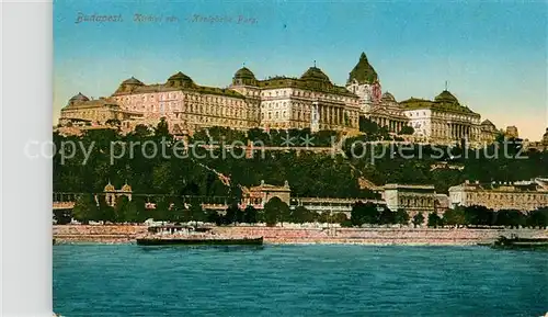 AK / Ansichtskarte Budapest Koenigliche Burg Budapest