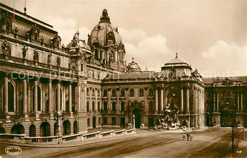 AK / Ansichtskarte Budapest Koenigliches Palais Budapest