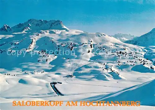 AK / Ansichtskarte Warth_Vorarlberg Skigebiet Saloberkopf am Hochtannbergpass Bregenzerwald Warth Vorarlberg
