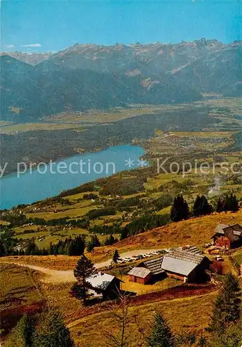 AK / Ansichtskarte Millstatt_Millstaettersee Alpengasthaus Lammersdorfer Huette Alpenpanorama Millstatt_Millstaettersee