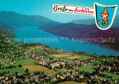 AK / Ansichtskarte Seeboden_Millstaettersee Fliegeraufnahme Seeboden_Millstaettersee