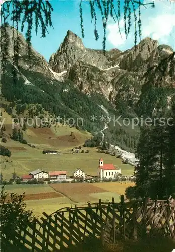 AK / Ansichtskarte Gschnitz_Tirol Panorama Blick zur Torsaeule Alpen Gschnitz Tirol