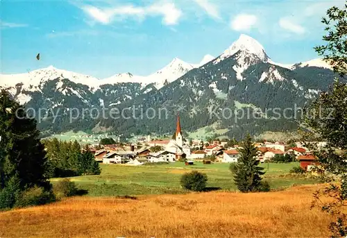 AK / Ansichtskarte Reutte_Tirol Gesamtansicht mit Alpenpanorama Reutte Tirol