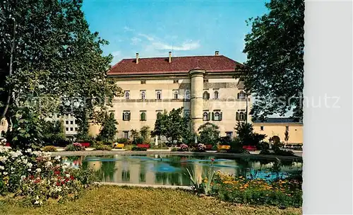 AK / Ansichtskarte Spittal_Drau Renaissance Schloss Porcia 16. Jhdt. Teich Spittal Drau