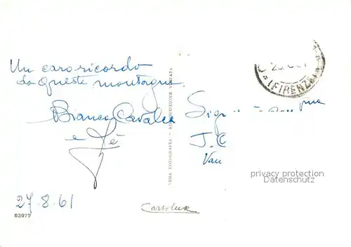 AK / Ansichtskarte Consuma Panorama Il Valico Consuma