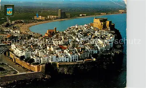 AK / Ansichtskarte Peniscola Vista aerea Peniscola