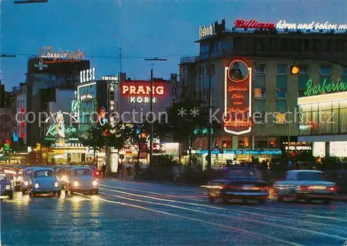 AK / Ansichtskarte Hamburg Reeperbahn bei Nacht Hamburg