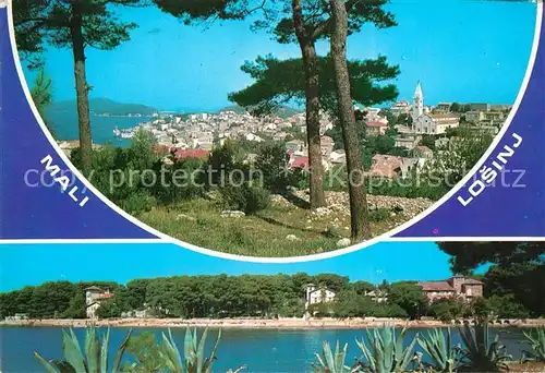 AK / Ansichtskarte Mali_Losinj Gesamtansicht Uferpartie am Meer Mali Losinj