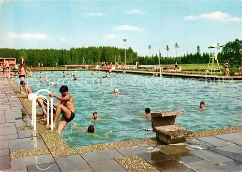 AK / Ansichtskarte Koenigsfeld_Schwarzwald Freibad Koenigsfeld Schwarzwald