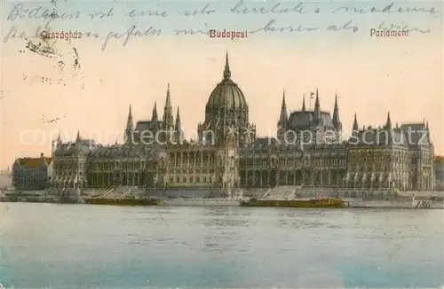 AK / Ansichtskarte Budapest Parlament Budapest