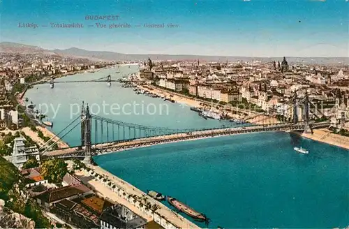 AK / Ansichtskarte Budapest Panorama Budapest