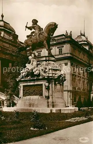 AK / Ansichtskarte Budapest Denkmal Eugen von Savoy Budapest