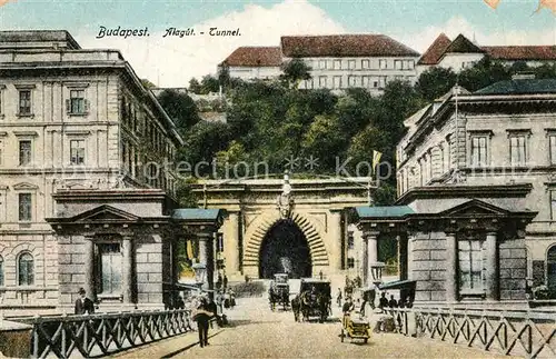 AK / Ansichtskarte Budapest Alagut Tunnel Budapest