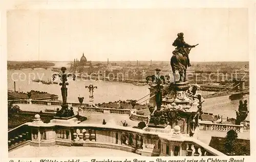 AK / Ansichtskarte Budapest Koenigliche Burg Budapest