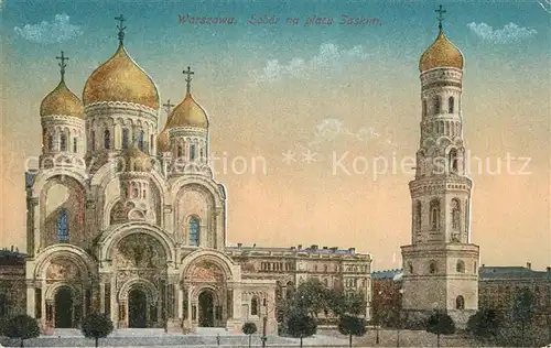 AK / Ansichtskarte Warszawa Kirche Warszawa