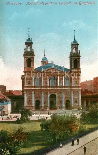 AK / Ansichtskarte Warszawa Kirche Wszystkich Warszawa