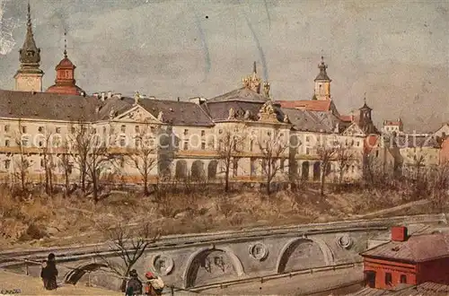 AK / Ansichtskarte Warszawa Schloss Warszawa