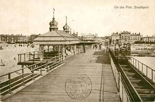 AK / Ansichtskarte Southport_UK Pier Southport UK