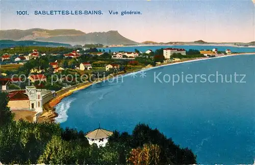 AK / Ansichtskarte Sablettes_les_Bains Vue generale Sablettes_les_Bains