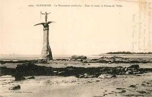 AK / Ansichtskarte Saint Nazaire_Gard Monument americain Saint Nazaire Gard