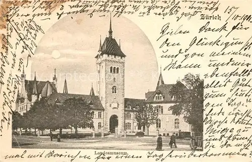 AK / Ansichtskarte Zuerich_ZH Landesmuseum Zuerich_ZH