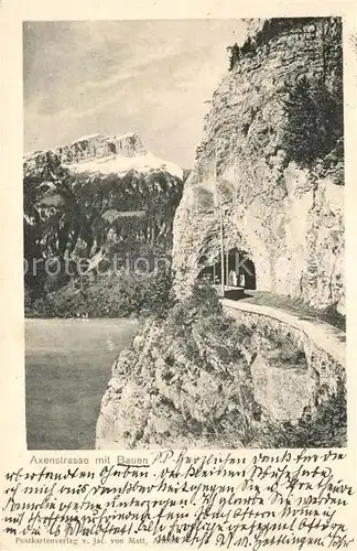 AK / Ansichtskarte Bauen Axenstrasse Bauen