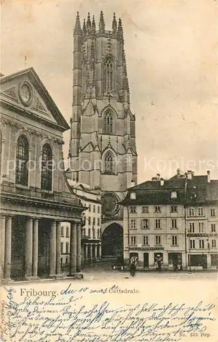 AK / Ansichtskarte Fribourg_FR Cattedrale Fribourg FR