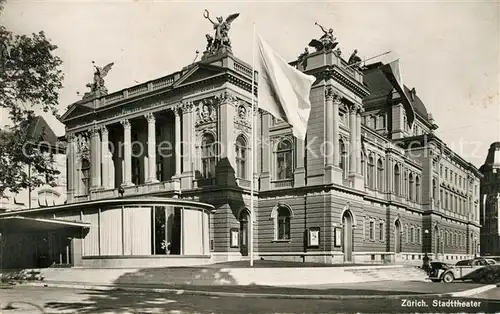 AK / Ansichtskarte Zuerich_ZH Stadttheater Zuerich_ZH