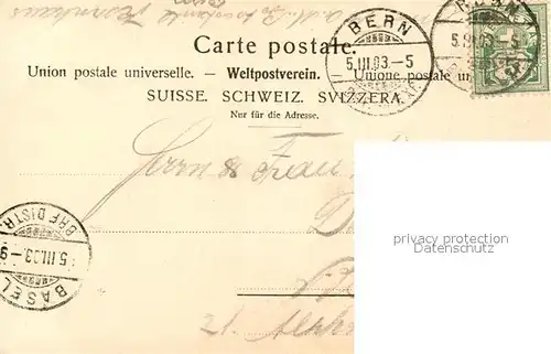 AK / Ansichtskarte Bern_BE Rathaus Bern_BE