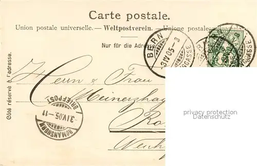 AK / Ansichtskarte Bern_BE Historisches Museum Bern_BE