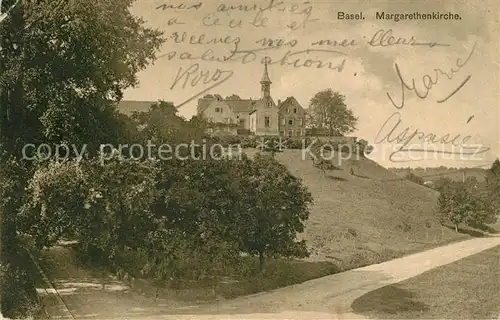 AK / Ansichtskarte Basel_BS Margarethenkirche Basel_BS