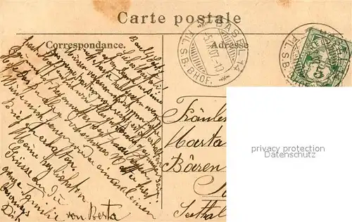 AK / Ansichtskarte Basel_BS St. Johanntor Basel_BS