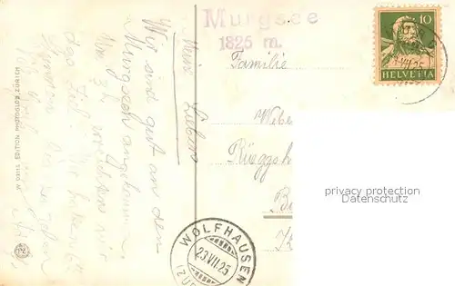 AK / Ansichtskarte Murgsee See Ruderboot Murgsee