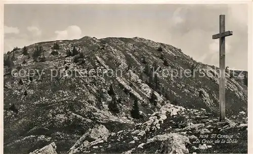 AK / Ansichtskarte Cergue_St Le Croix de la Doele Cergue_St