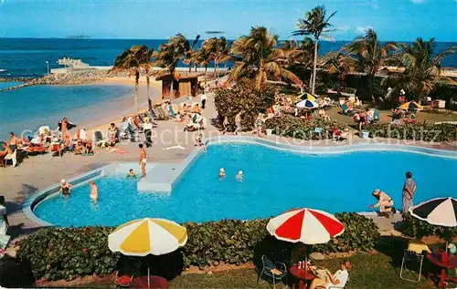 AK / Ansichtskarte San_Juan_Puerto_Rico Caribe Hilton Hotel San_Juan_Puerto_Rico