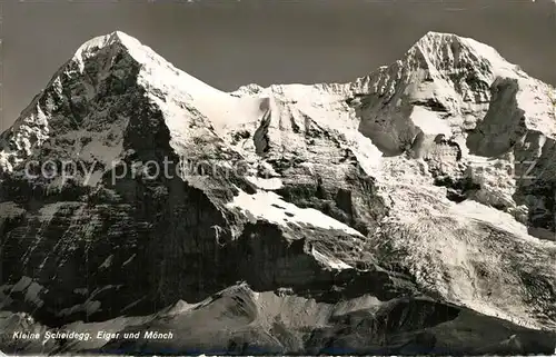 AK / Ansichtskarte Kleine_Scheidegg_Interlaken Eiger Moench Kleine_Scheidegg