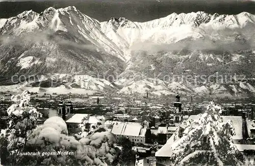 AK / Ansichtskarte Innsbruck Panorama Winterlandschaft Innsbruck