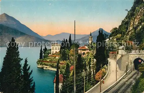 AK / Ansichtskarte Varenna_Lago_di_Como Panorama Varenna_Lago_di_Como