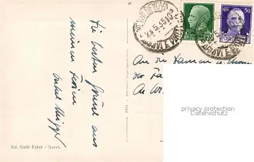 AK / Ansichtskarte Nervi Torre Gropallo Nervi