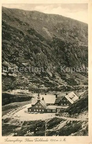 AK / Ansichtskarte Kleine Teichbaude Gasthaus  Kleine Teichbaude